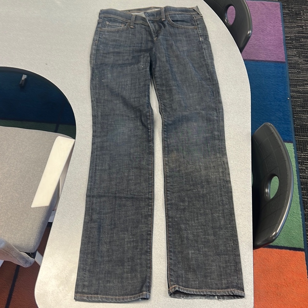 Citizens of humanity, low waist, straight leg jean